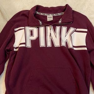 PINK quarter zip